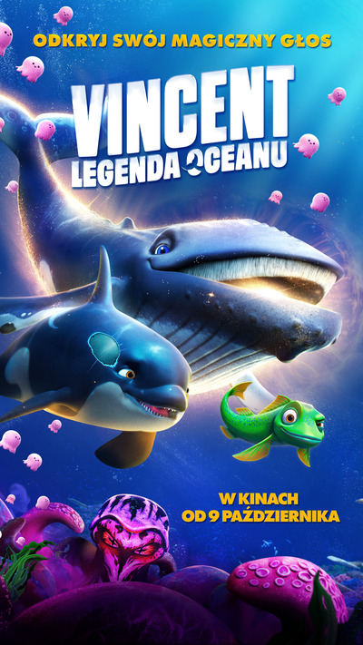 Plakat wydarzenia: Dyskusyjny Klub Bajkowy: Vincent. Legenda oceanu